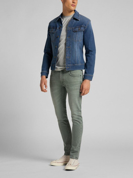 MĘSKA KURTKA JEANSOWA LEE SLIM RIDER MID VISUAL CODY L89RNLQN 112123891
