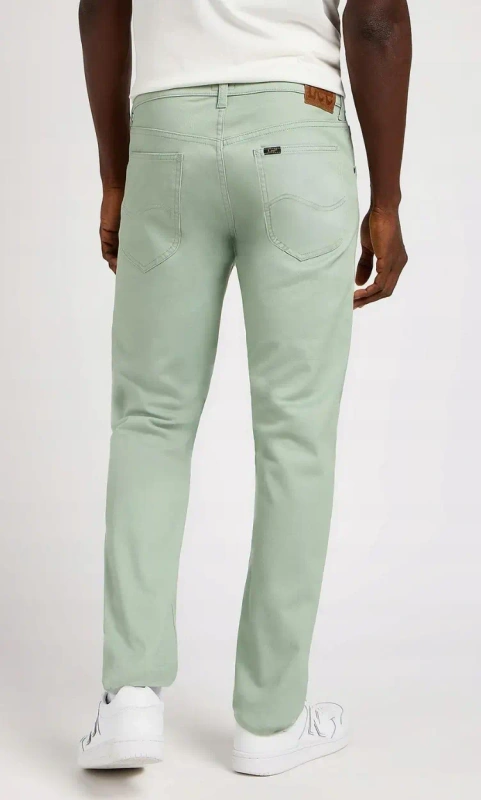 MESKIE SPODNIE LEE DAREN ZIP FLY INTUITION GREY 112349218