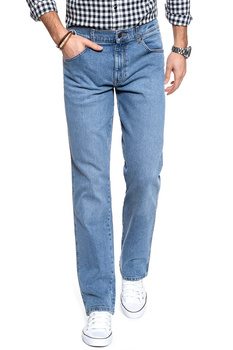 WRANGLER SPODNIE MĘSKIE TEXAS BLUE STONES W121KP34F 112126136