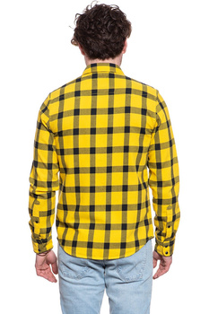 KOSZULA MĘSKA W KRATĘ LEE RIDER SHIRT LEMON ZEST L856OEMM 112122582