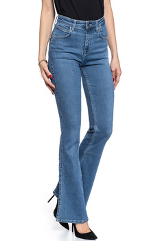 SPODNIE LEE DAMSKIE Flare JACKSON WORN L30FMXAX SAMPLE 112106432