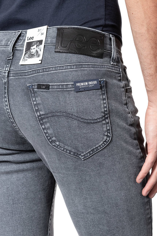 JEANSY MĘSKIE LEE RIDER ASH WORN L701FLLF 112117396