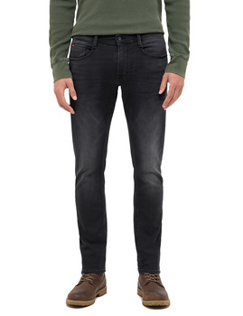 Męskie Spodnie jeansowe Mustang Style Oregon Slim K Denim Black 1017227 4000 883