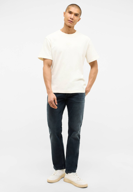Męskie Spodnie Jeansowe Mustang Style Michigan Straight Denim Blue 1016338 5000 883