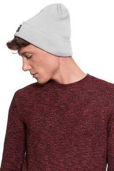 MĘSKA CZAPKA ZIMOWA WRANGLER BASIC BEANIE GLACIER GRAY W0U0UHM01 112125774
