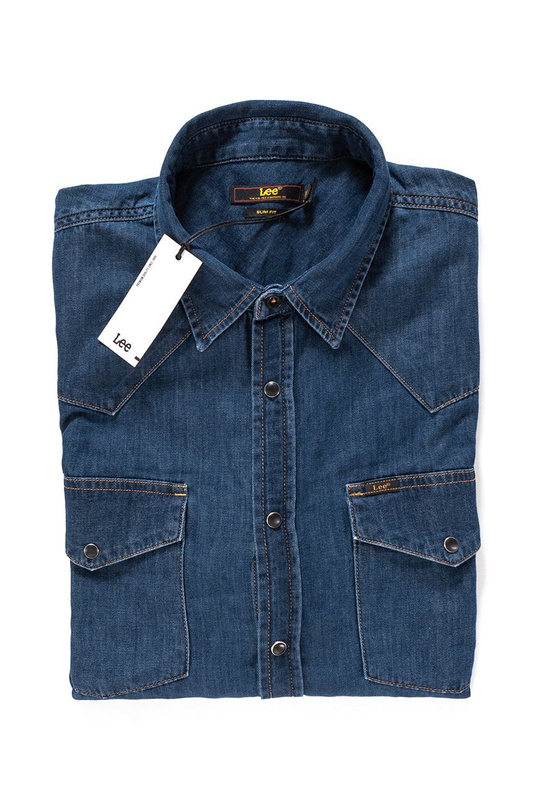LEE WESTERN SHIRT RINSE L643FY36 112115343