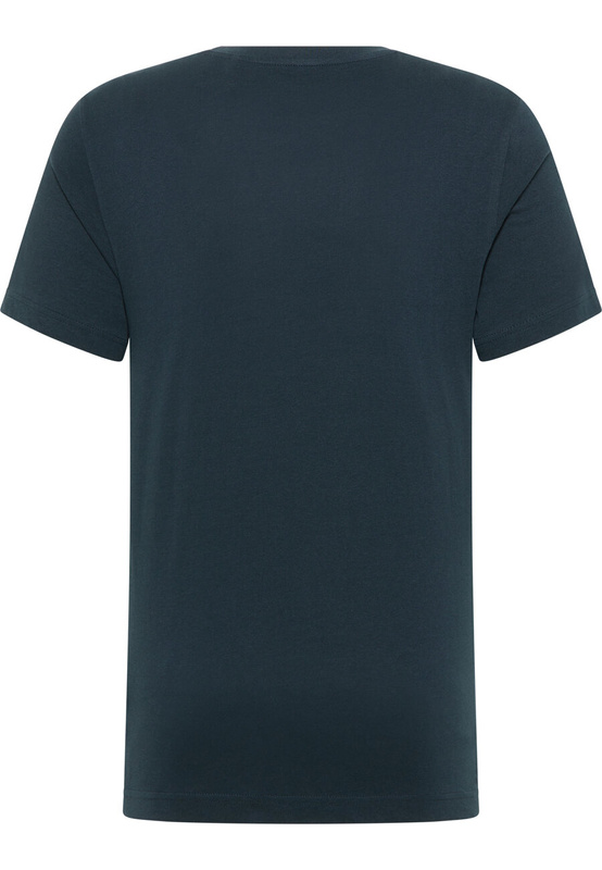 MĘSKA KOSZULKA MUSTANG T-shirt LOGO NADRUK Austin Carbon 1014695 4135