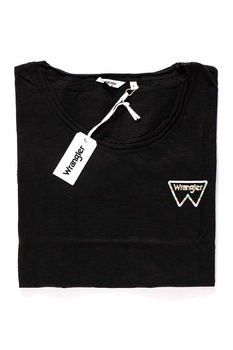 WRANGLER LOSE CROP TEE BLACK W728CEA01 112130932