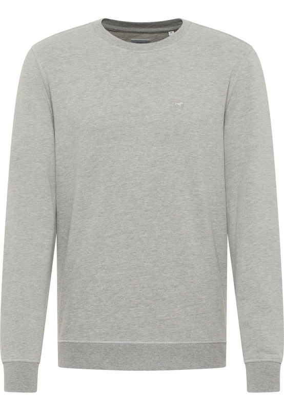 Męska Bluza Nierozpinana Mustang Style Clio Mid Grey Mélange 1016364 4140