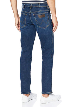 WRANGLER TEXAS MĘSKIE SPODNIE JEANSOWE BLUE BANG W121HN46C 112141131