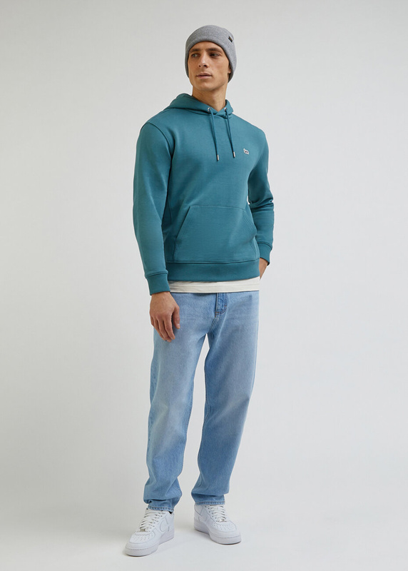 LEE PLAIN HOODIE MĘSKA BLUZA Z KAPTUREM NIEROZPINANA EDEN 112341664 L80Y015535