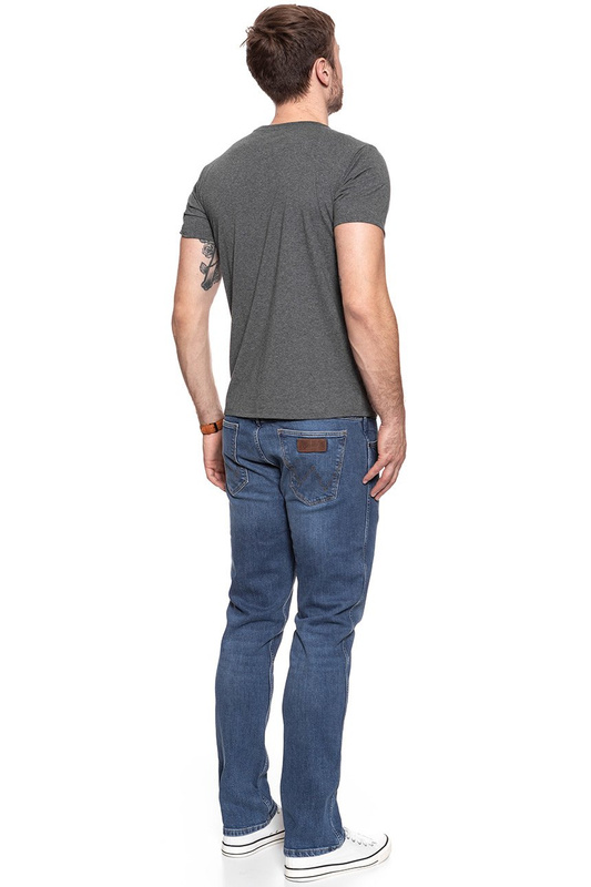 LEE T SHIRT LOGO TEE DARK GREY MELE L62AAI06 112114433