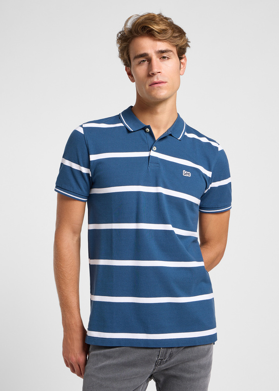 MESKA KOSZULKA LEE PIQUE POLO ORION STRIPE 112363857