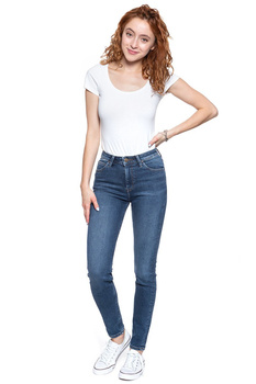 SPODNIE DAMSKIE LEE SCARLETT HIGH BLUE HAVANA L626DTIZ 112114154