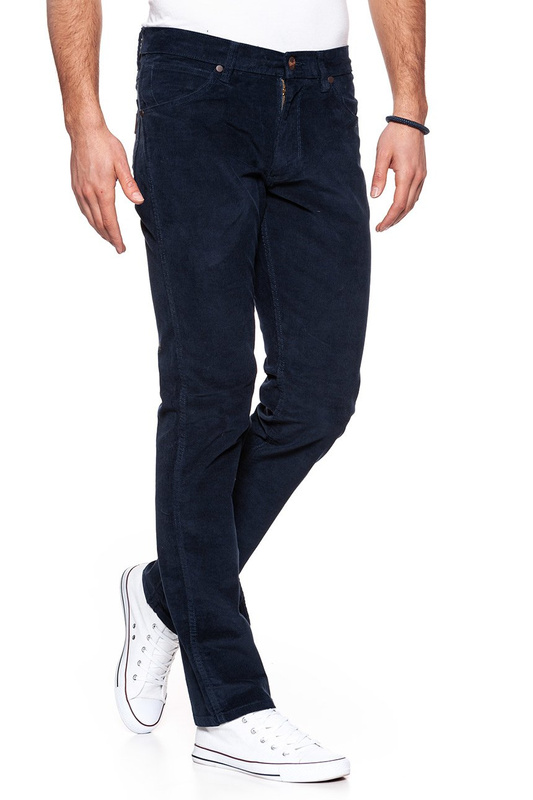 WRANGLER SPODNIE MĘSKIE GREENSBORO NAVY W15QN9114