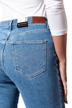 WRANGLER SUPER HIGH SKINNY STONEWASH W27WCZ96V