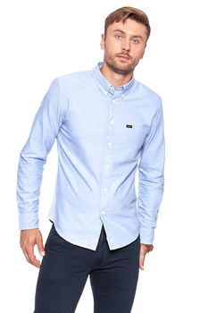 LEE SLIM BUTTON DOWN WORKWEAR BLUE L66VITSF