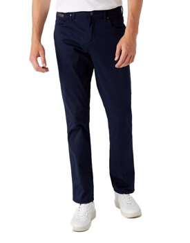 WRANGLER TEXAS SLIM MĘSKIE SPODNIE MATERIAŁOWE NAVY W12SEA114 112145790