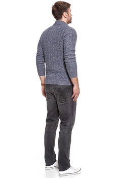 WRANGLER ZIG ZAG CARDIGAN NEW INDIGO W8575R2RQ