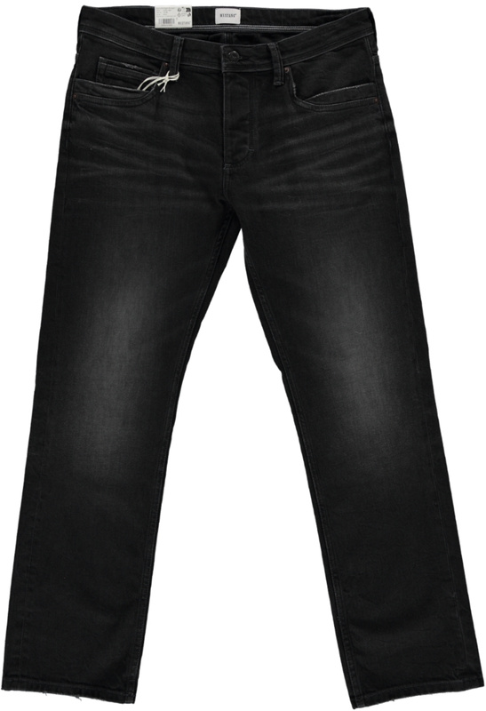 Męskie Spodnie Jeansowe Mustang Style Michigan Straight Denim Black 1016337 4000 883