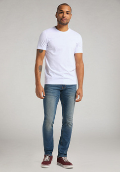 MUSTANG Style 2-Pack C-Neck MĘSKA KOSZULKA T-SHIRT DWUPAK General White 1006169 2045