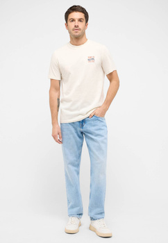 Męskie Spodnie Jeansowe MUSTANG Denver Straight Denim Blue 1016340 5000 682