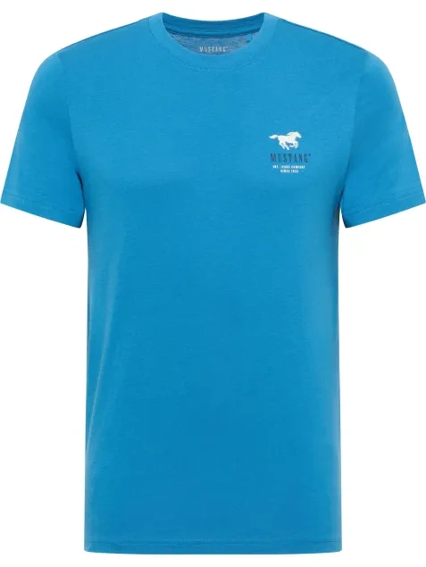 Męski T-Shirt Mustang Style Austin Sea of Belize 1016494 5444