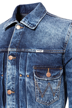 KURTKA JEANSOWA WRANGLER RETRO JACKET BANG ON W442GW24F 112128844