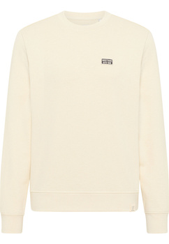 MĘSKA BLUZA MUSTANG Ben Crewneck White Asparagus 1014511 3000