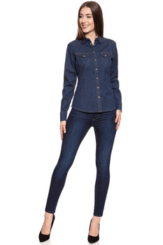 WRANGLER SLIM WESTERN DARK INDIGO W51473V1E