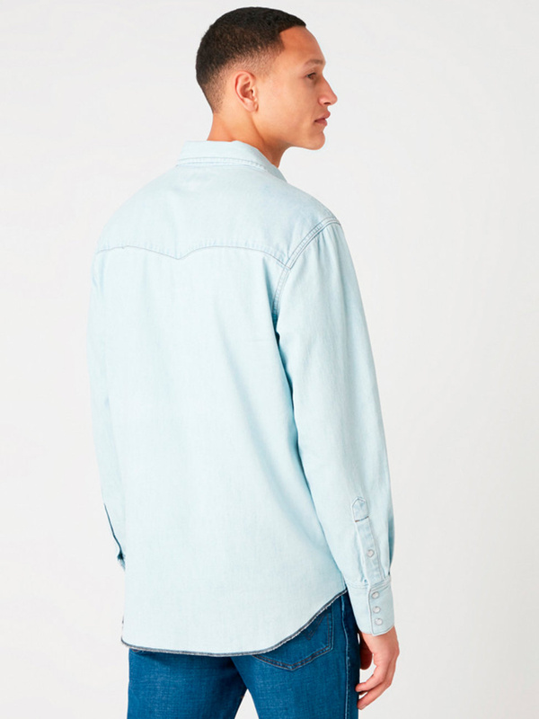 MĘSKA KOSZULA WRANGLER LS WORKSHIRT DUSTY SHADE W5D1N625X 112130103