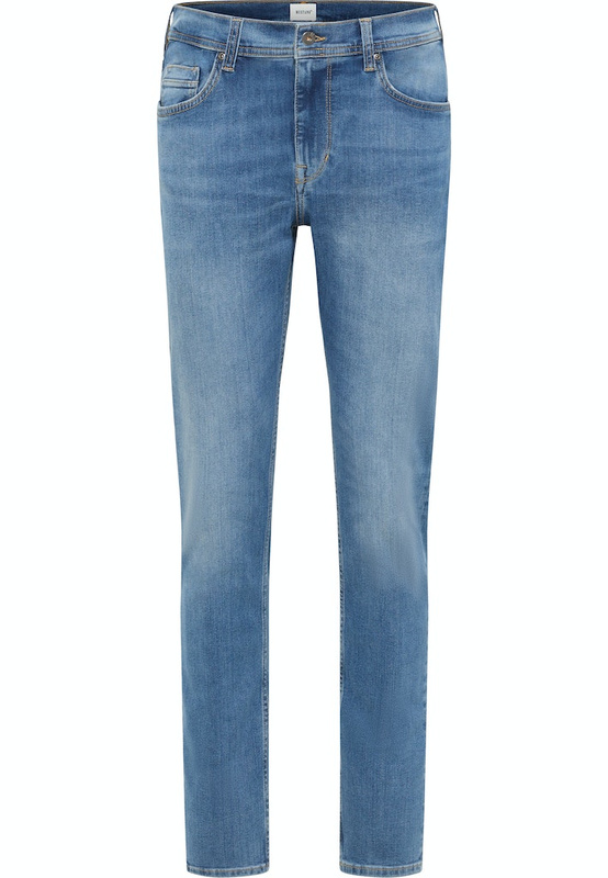 Męskie Spodnie Jeansowe Mustang Style Vegas Slim Denim Blue 1014859 5000 583