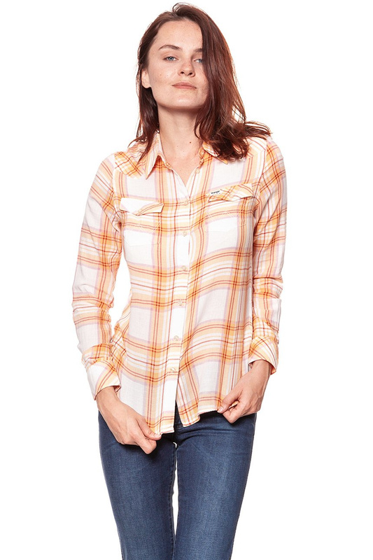 KOSZULA WRANGLER WESTERN APRICOT NECTAR W5240LU65 112129350