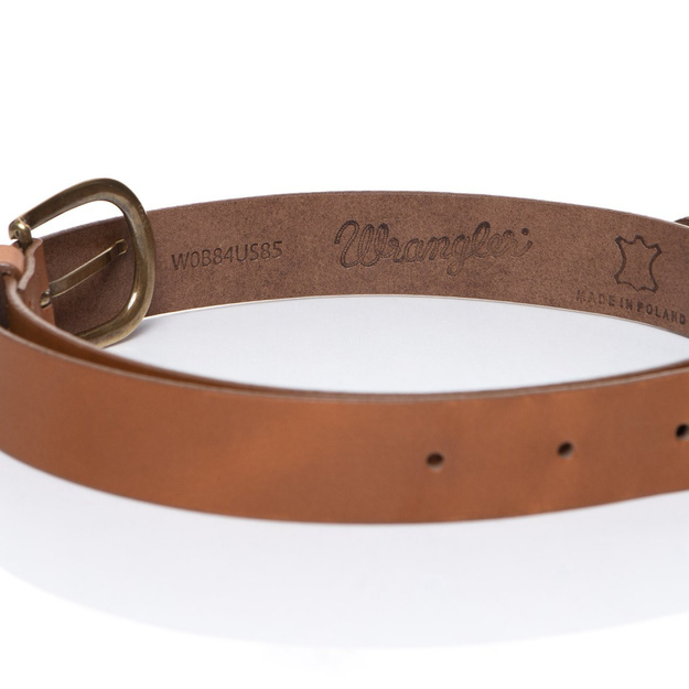 DAMSKI PASEK WRANGLER STUDSY BELT BROWN W0B84US85 112125580