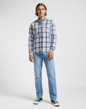 LEE MĘSKA KOSZULA LEE LEE BUTTON DOWN AURORA SEPIA PLAID 112363687