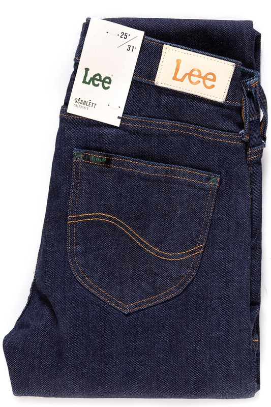 SPODNIE DAMSKIE LEE SCARLETT RINSE L526FE36 112111610