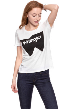 WRANGLER T SHIRT DAMSKI FESTIVAL TEE OFFWHITE W7016EV02 112130889