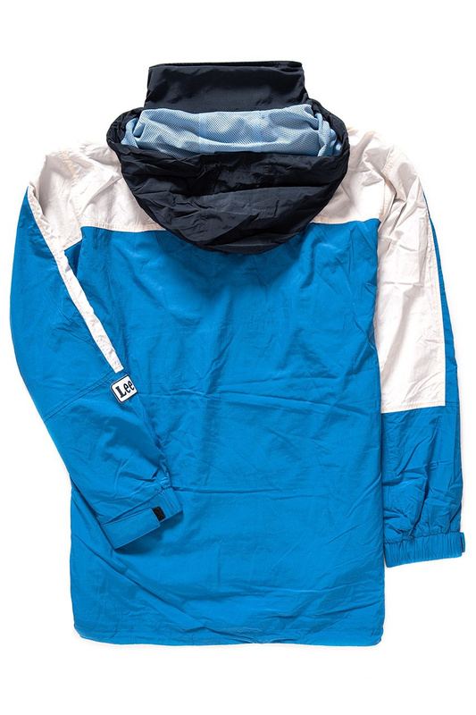 KURTKA LEE WINDBREAKER JACKET CITY BLUE L86BYO32 112122633
