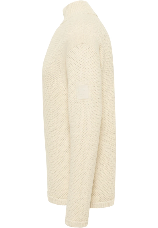Mustang Style Elwood Light Gray 1015816 3003 MĘSKI SWETER