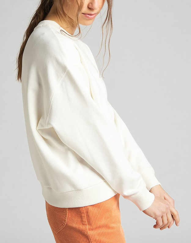 LEE CREW SWS DAMSKA BLUZA KLASYCZNA WHITE CANVAS L53LRYRR 112140244