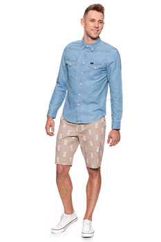 LEE LEE WESTERN SHIRT DELFT BLUE L644MGCO