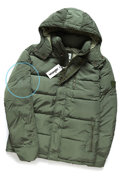 KURTKA ZIMOWA WRANGLER PROTECTOR JACKET DUSTY OLIVE W4727W345 112129019