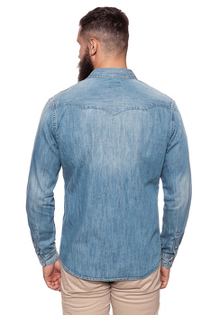 WRANGLER L/S WESTERN SHIRT SUPER BLEACH W5779O65E