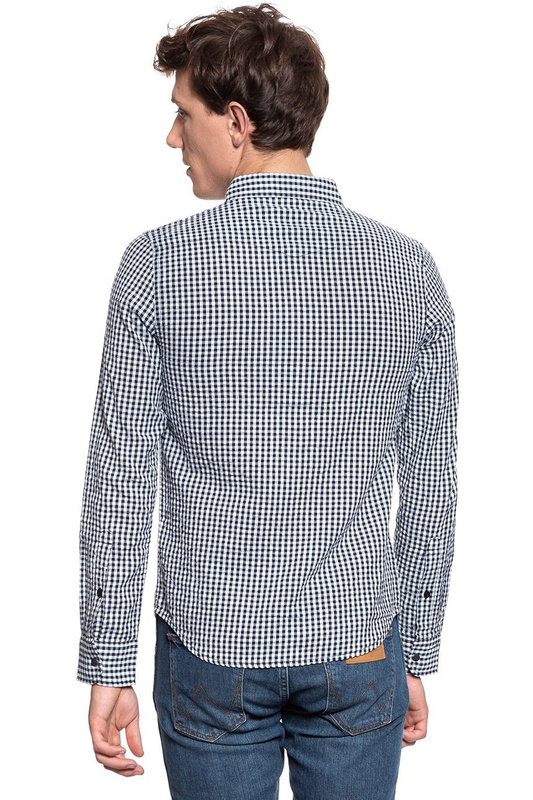 LEE WESTERN SHIRT MĘSKA KOSZULA W KRATĘ BLACK L644NL01 112115593