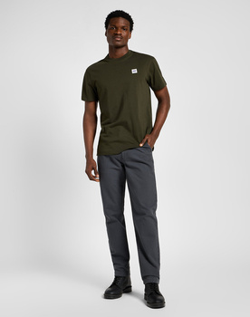 LEE MĘSKIE SPODNIE MATERIAŁOWE RELAXED WORKWEAR CHINO DARK MUTE GRAY 112355785 L78K008531