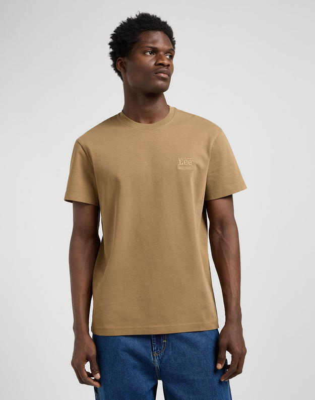 MESKA KOSZULKA LEE WW ESSENTIAL TEE DARK KHAKI 112370485