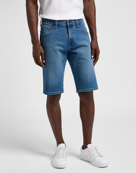 WRANGLER MĘSKIE SZORTY RUSTLER SHORT LIGHT WASH 112356514 W10H018376