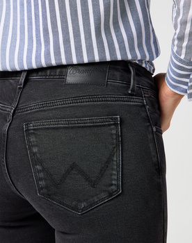 DAMSKIE SPODNIE WRANGLER BOOTCUT SULTRY BLACKOUT 112364507