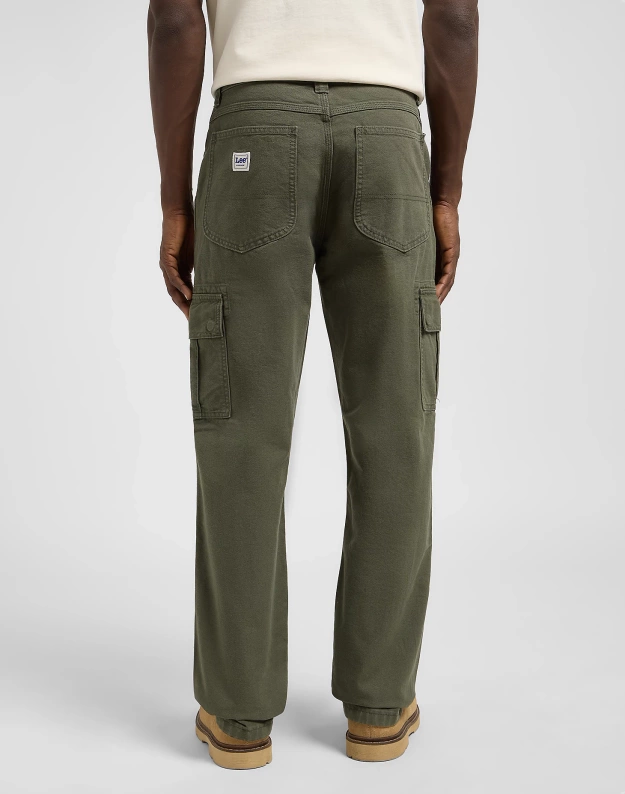 MESKIE SPODNIE LEE CARGO PANT OAK MOSS 112370611
