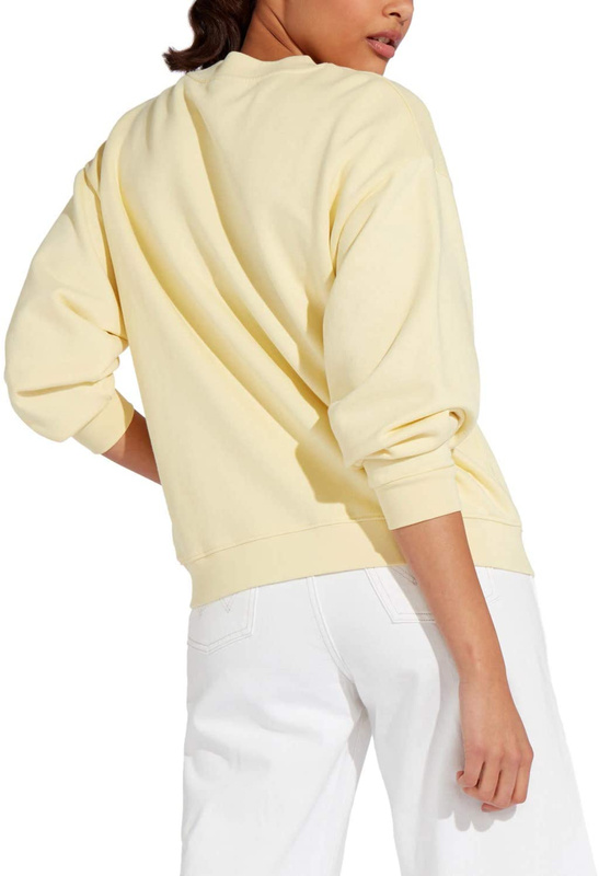 BLUZA DAMSKA WRANGLER 80'S RETRO SWEAT VANILLA W6N0IGX6Z 112130782